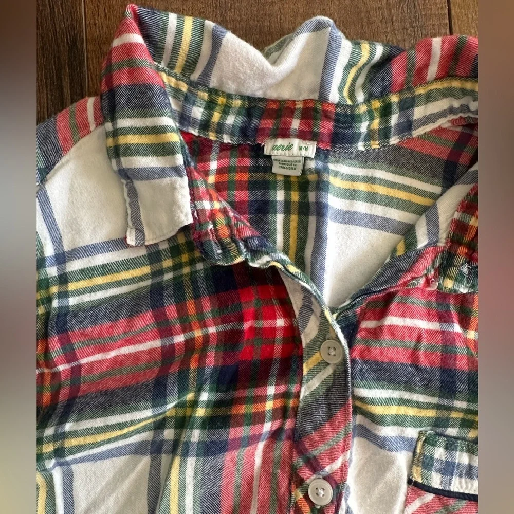 Aerie Plaid Pajama Set - Picture 2 of 7
